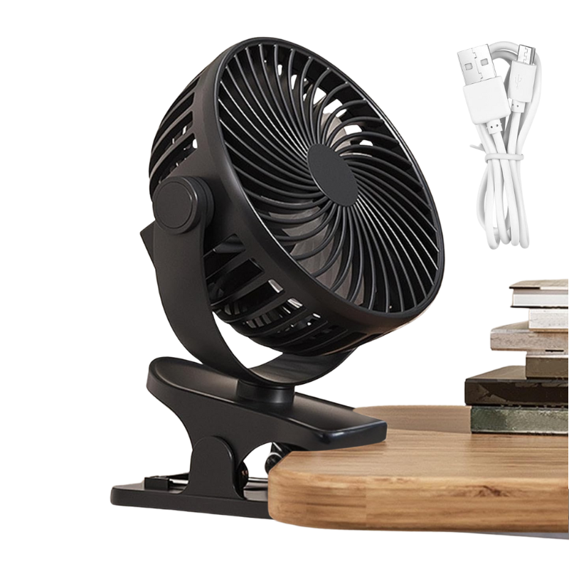 Ventilateur à Pince Rechargeable