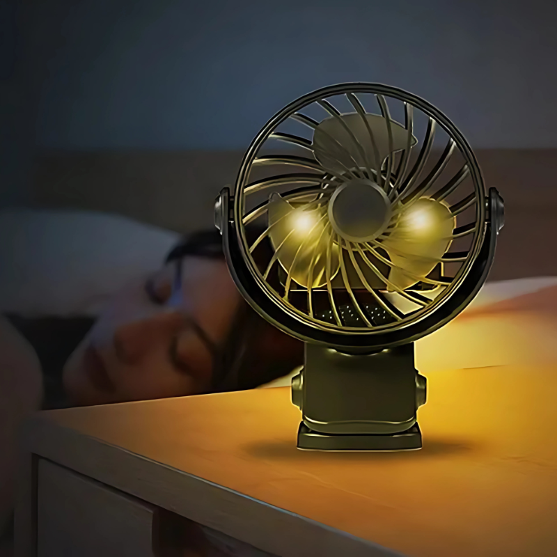 Ventilateur à Pince Rechargeable