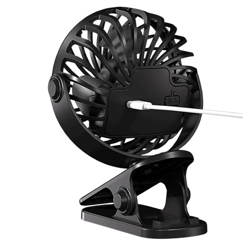 Ventilateur à Pince Rechargeable
