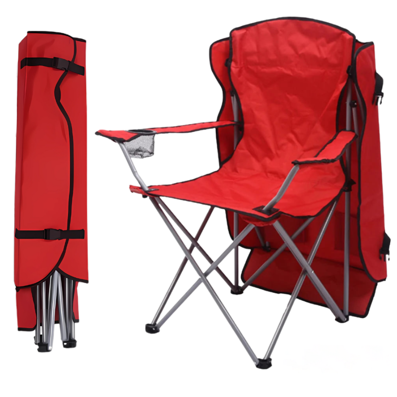 Chaise Pliante Camping avec Pare-soleil