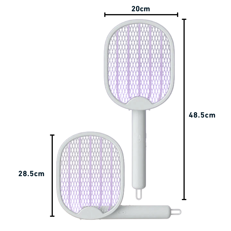 Raquette Anti-Moustique Rechargeable