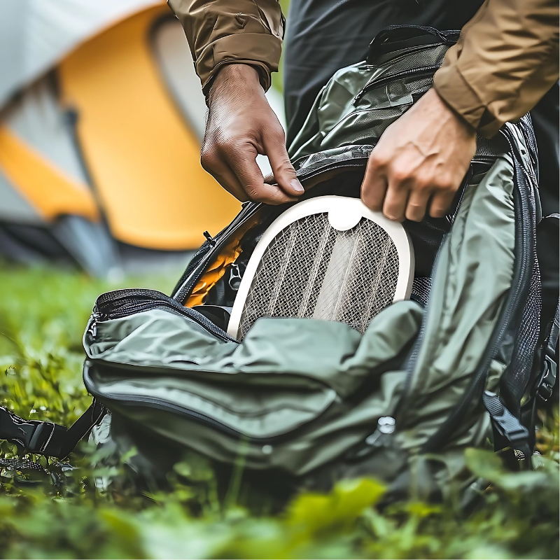 Raquette Anti-Moustique Rechargeable