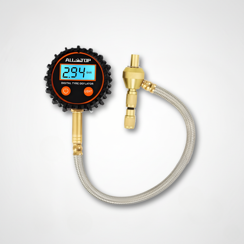 Manomètre Digital avec Dégonfleur Intégré – 15 BAR