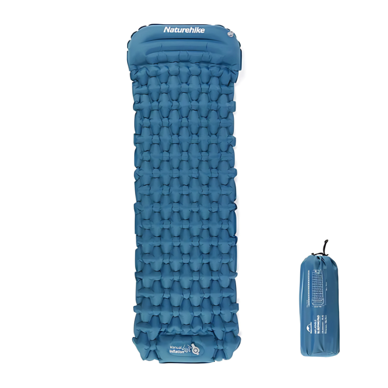 Matelas Autogonflant Bivouac bleu