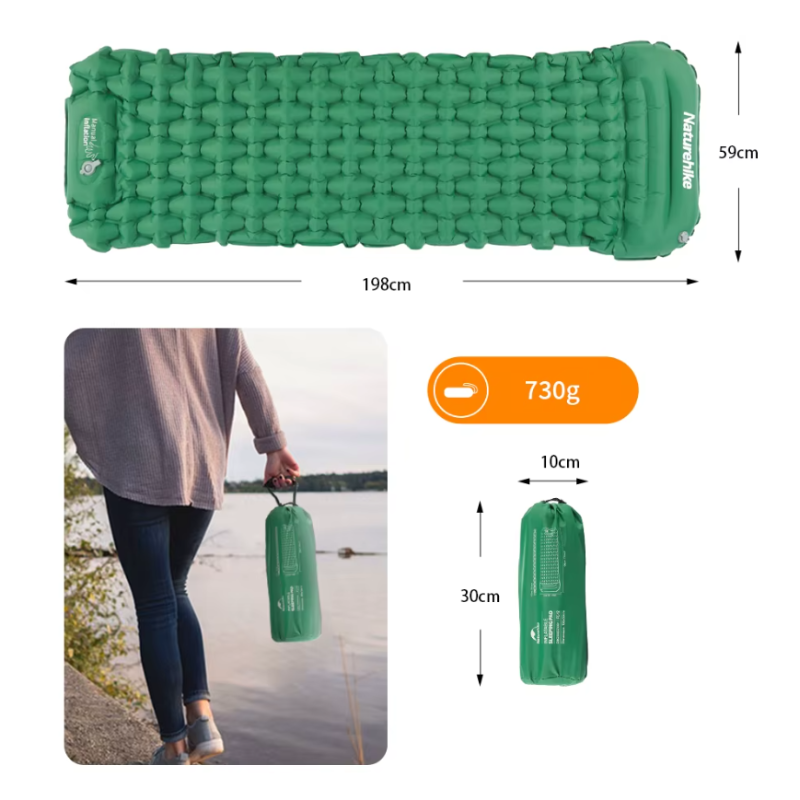 Matelas Autogonflant Bivouac mesures
