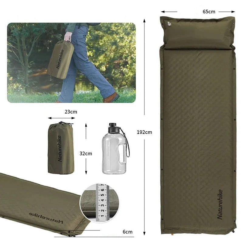 Matelas Autogonflant Camping Ultralight taille