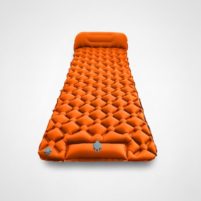 Matelas Gonflable 1 Personne avec Pompe Intégrée