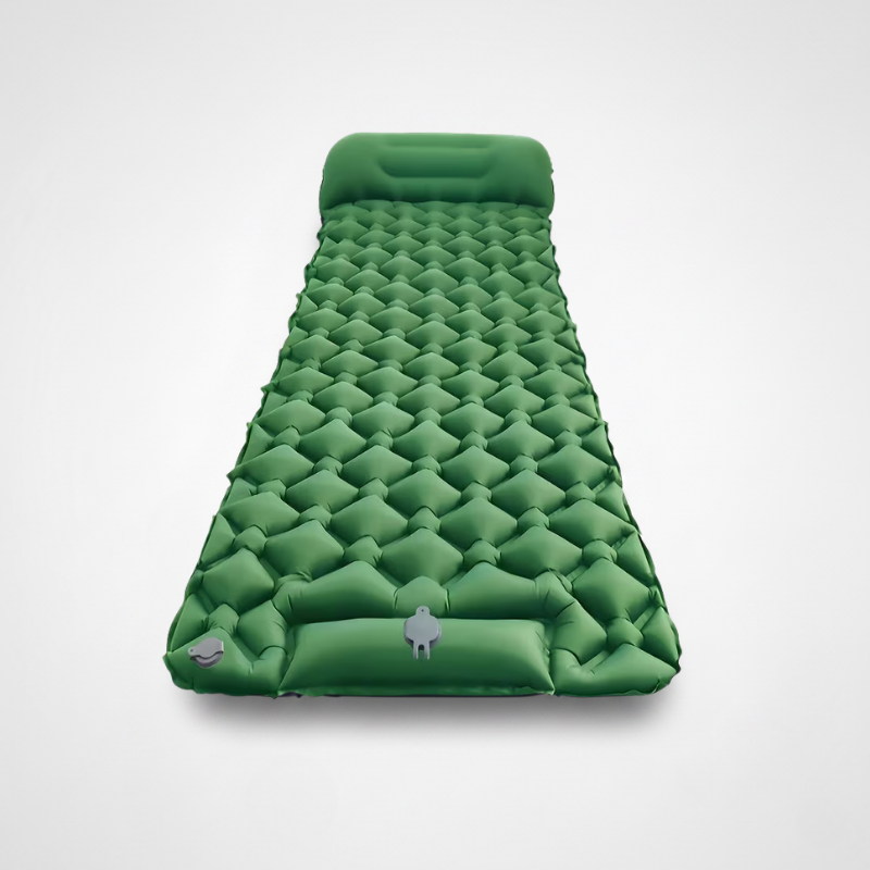 Matelas Gonflable 1 Personne avec Pompe Intégrée