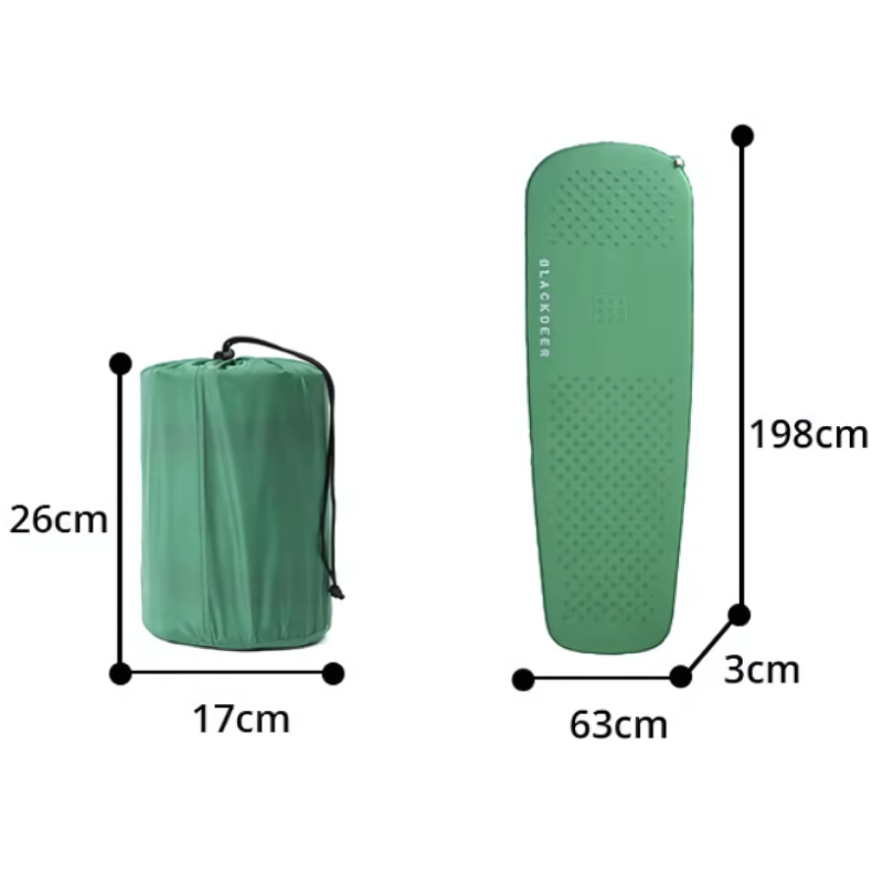 Matelas Gonflable Bivouac 1 Personne taille