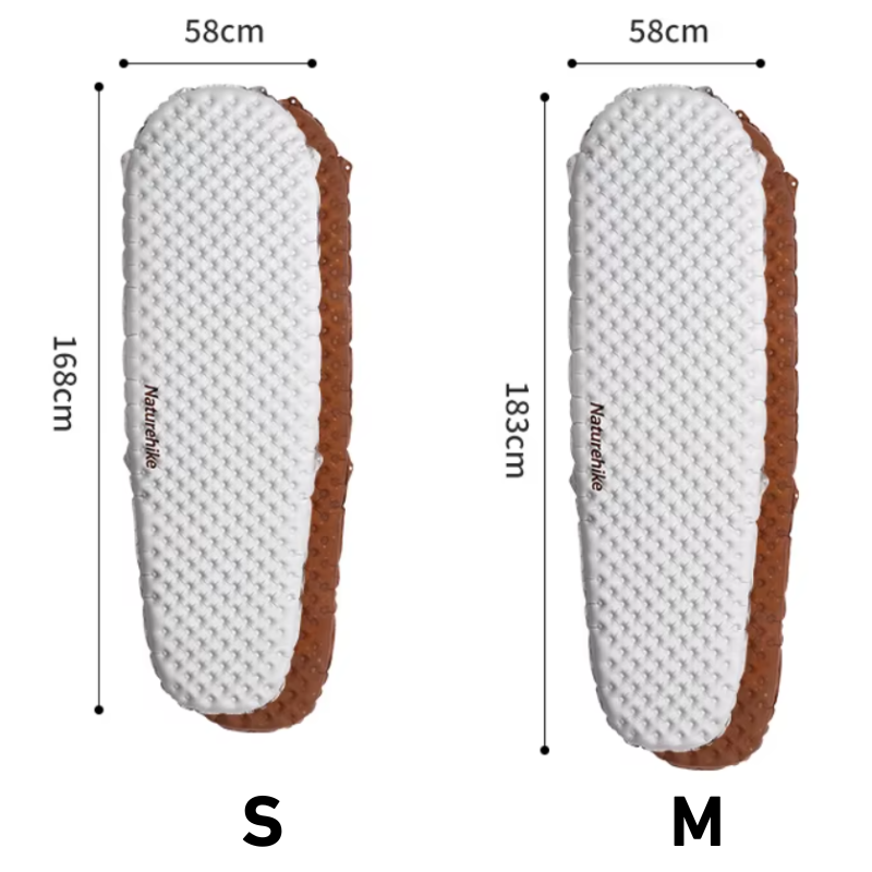 Matelas Gonflable Trekking Ultralight tailles