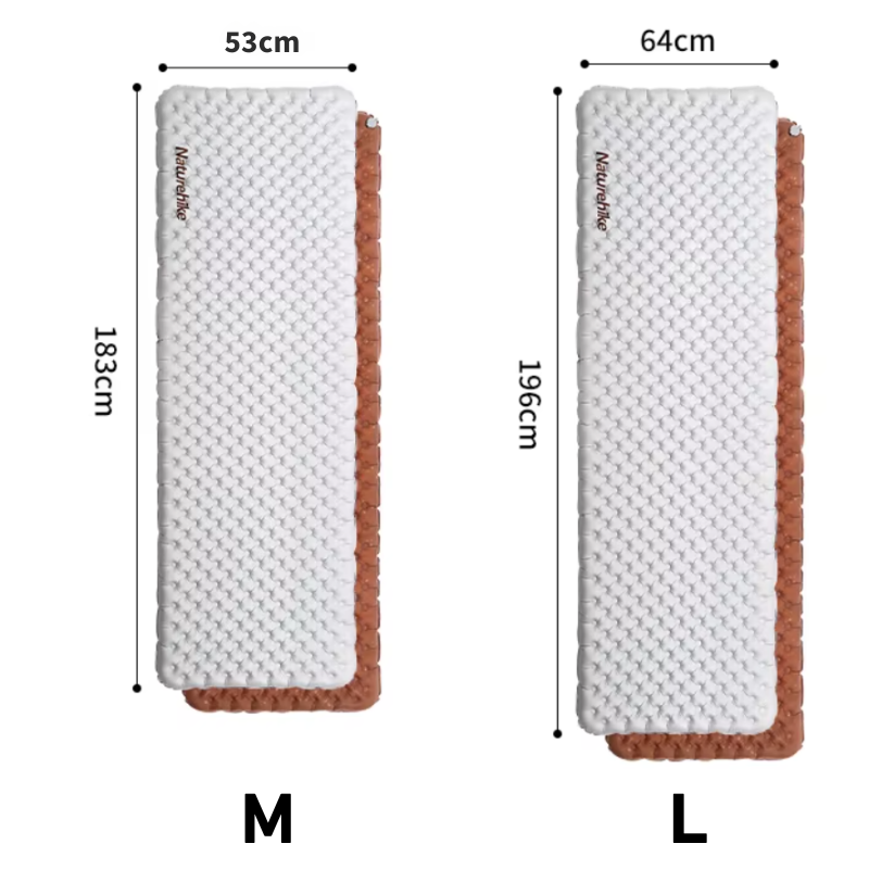 Matelas Gonflable Trekking tailles