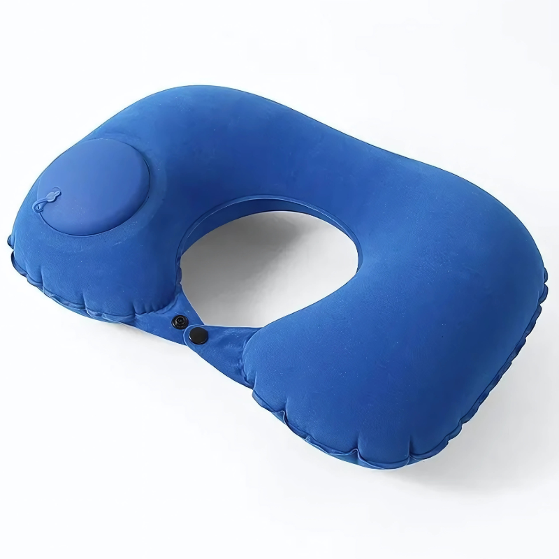 Oreiller Gonflable Cervical bleu