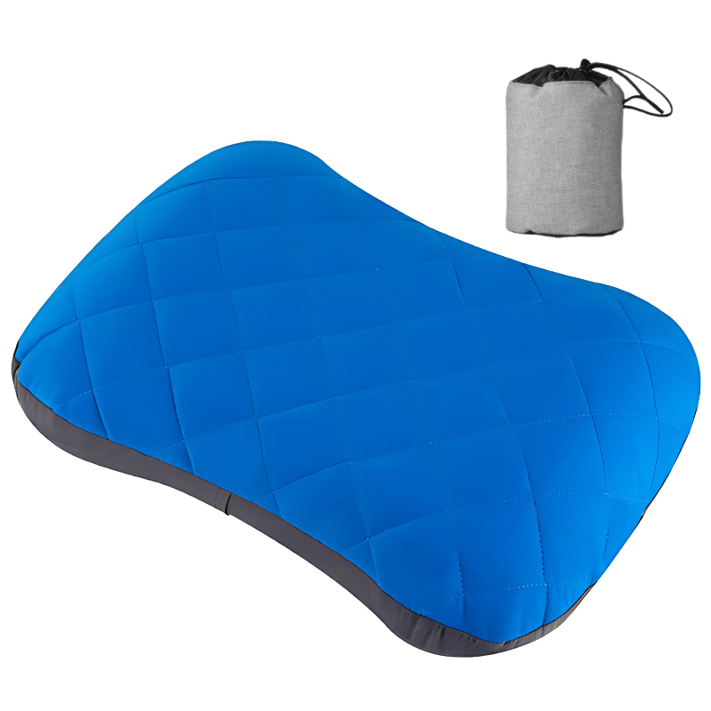 Oreiller Gonflable Confortable bleu