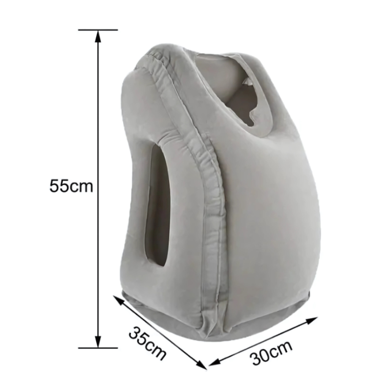 Oreiller Gonflable de Voyage mesures