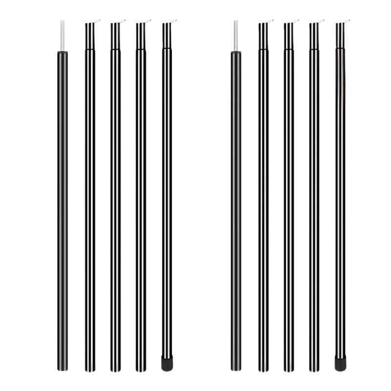 Paire de Mâts Réglables pour Tarp