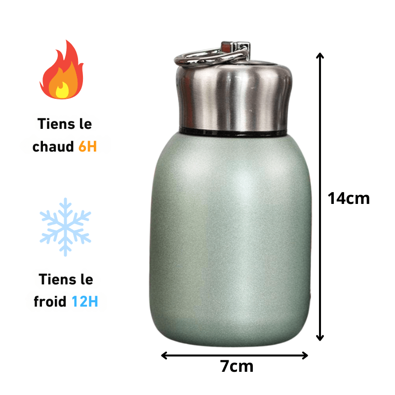 Petite Bouteille Isotherme 300ml chaud froid