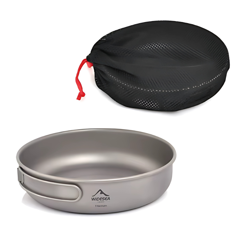 Poêle Inox Camping sac