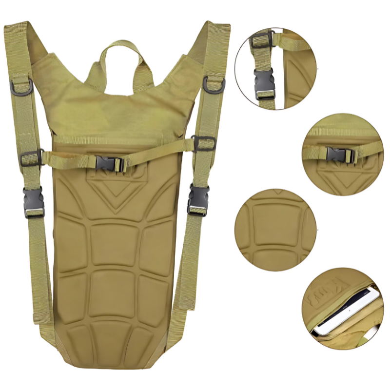 Poche à Eau Sac à Dos 3L arrière