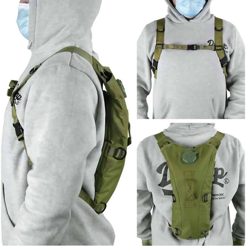 Poche à Eau Sac à Dos 3L attache