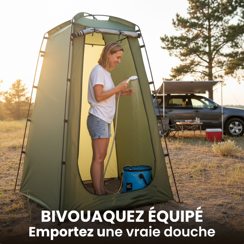 Pompe de Douche Rechargeable