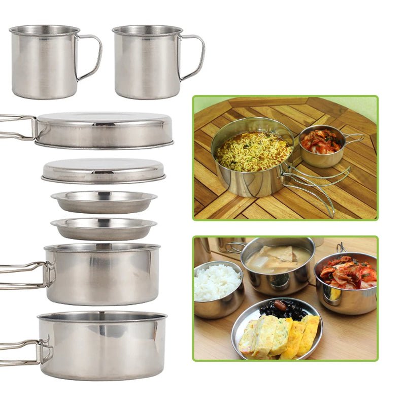 Popote Inox 2 Personnes cuisine