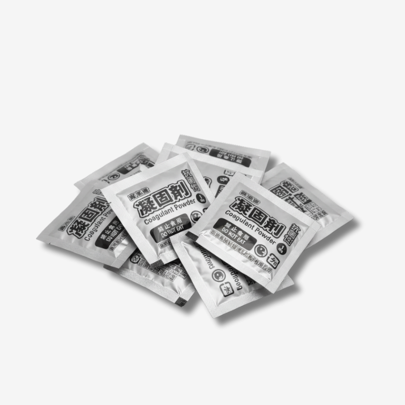 12 Sachets de Poudre Gélifiante pour Toilettes Portables