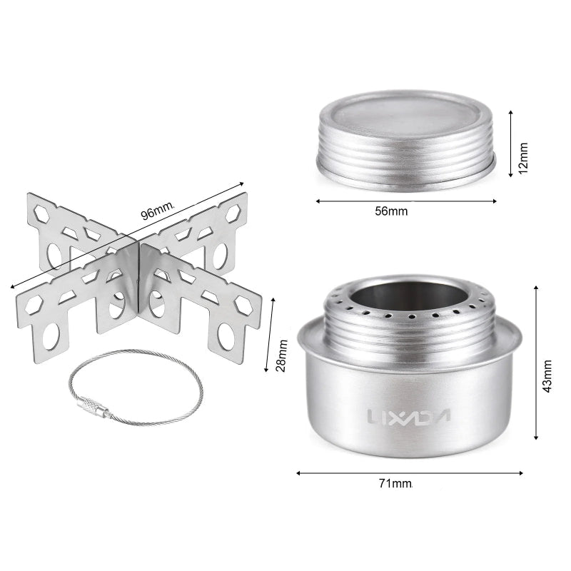 Réchaud à Alcool taille