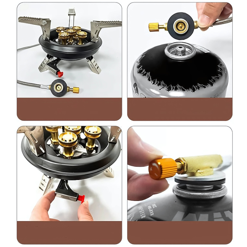 Réchaud à Gaz Camping instruction