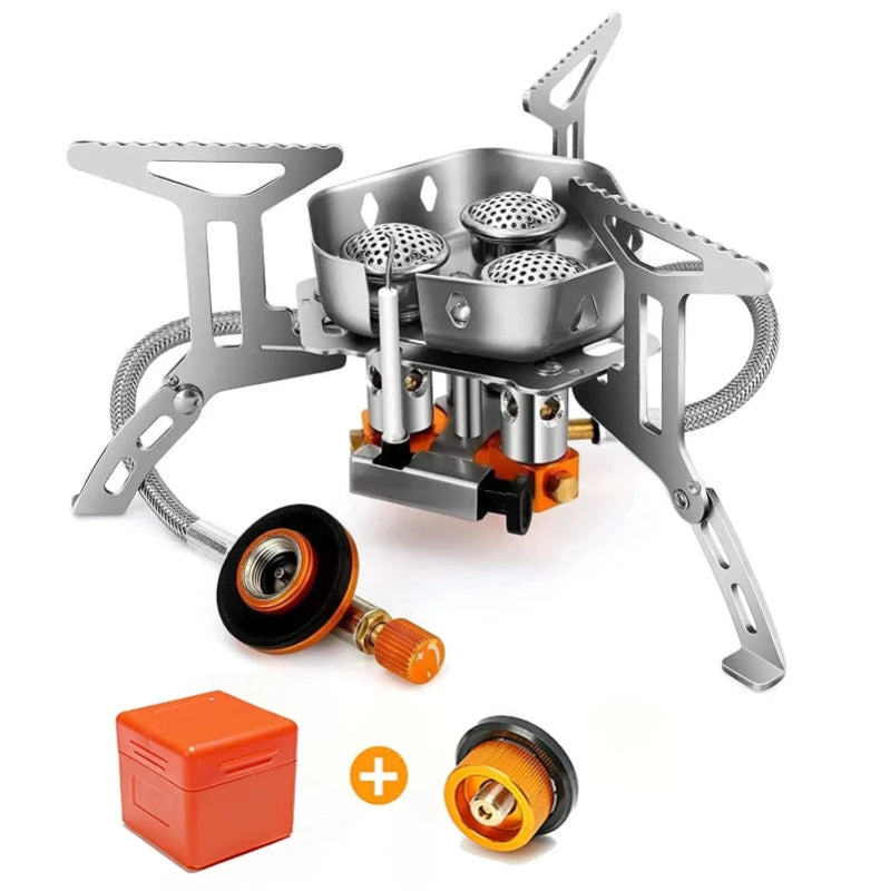 Réchaud à Gaz Trépied Pliable adaptateur