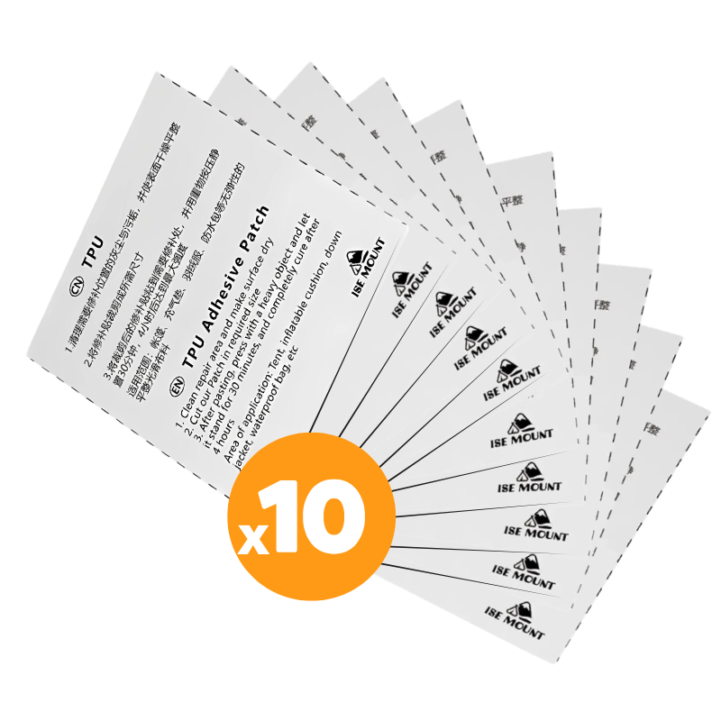 Rustines Transparentes Étanches dix