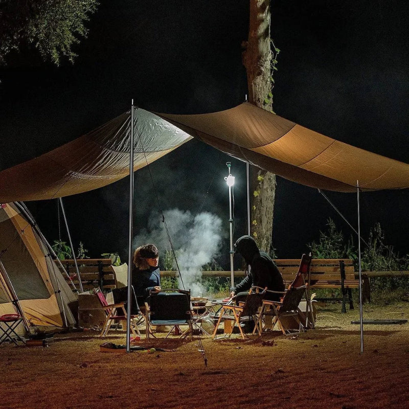 Paire de Mâts Réglables pour Tarp