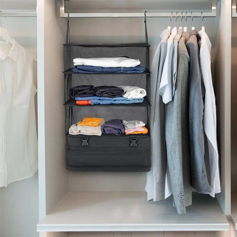 Armoire Pliable de Rangement Vêtements
