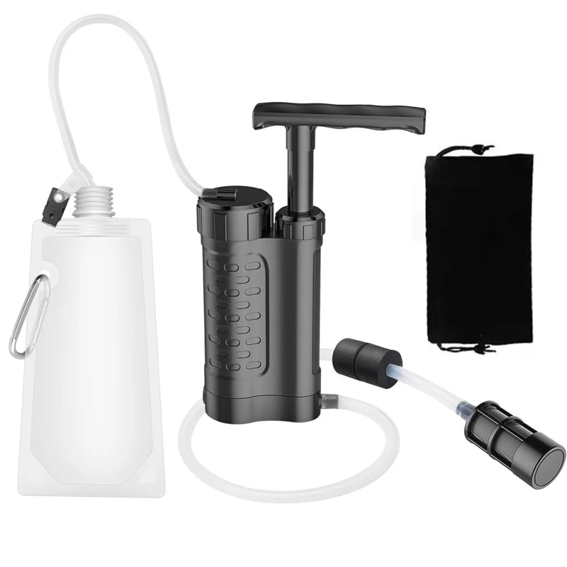 Portable Water Filter with Pump