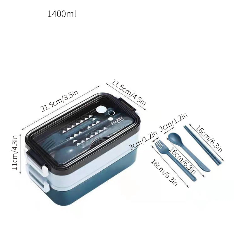 Boîte Alimentaire avec Couverts