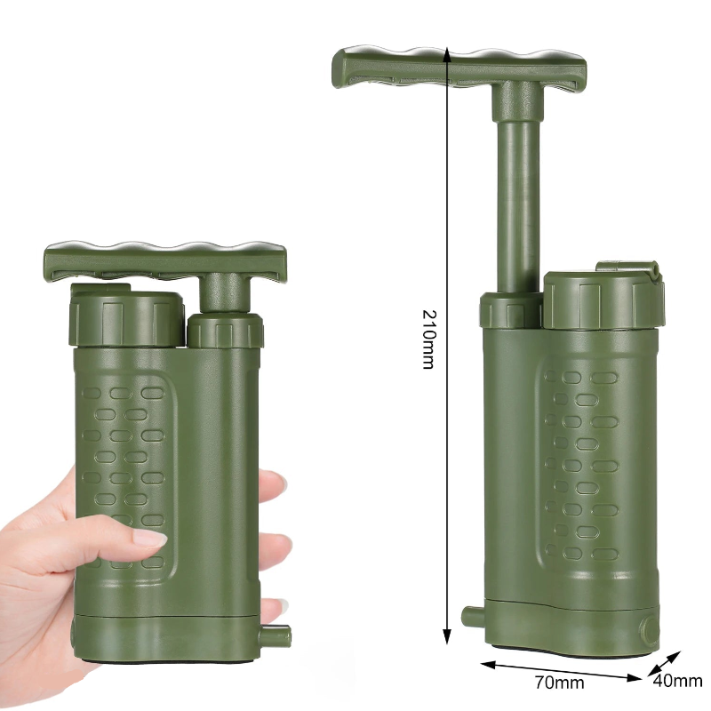 Portable Water Filter with Pump