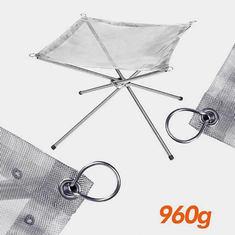 Brasero Pliable pour Feu de Bois