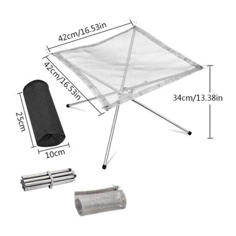 Brasero Pliable pour Feu de Bois