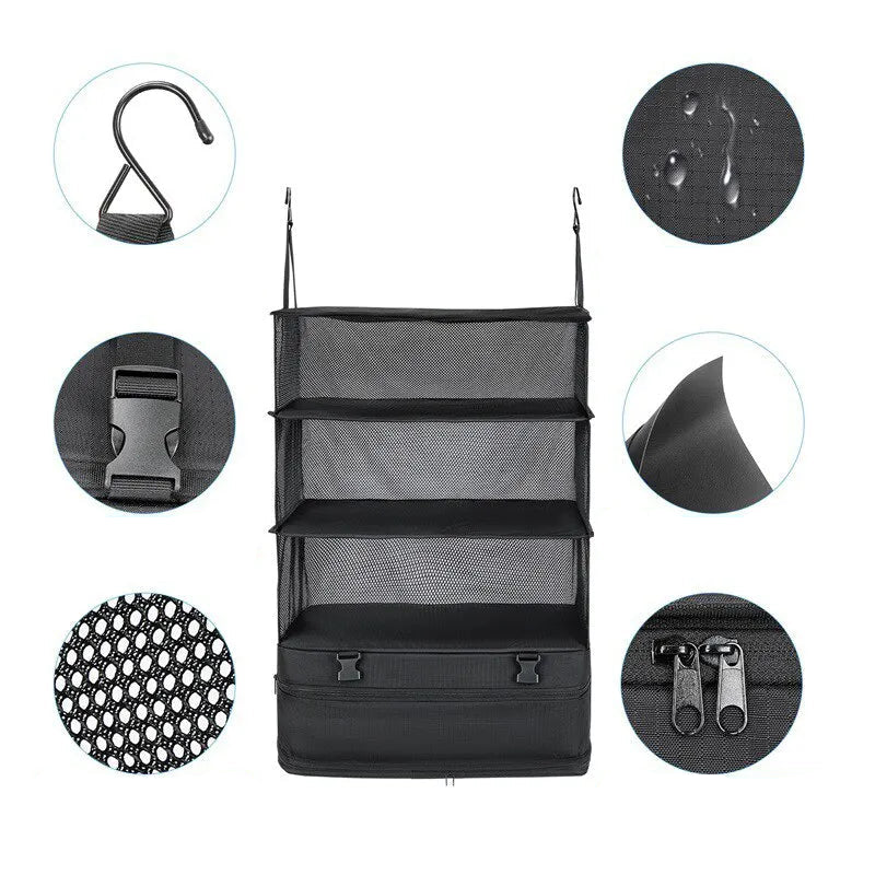 Armoire Pliable de Rangement Vêtements