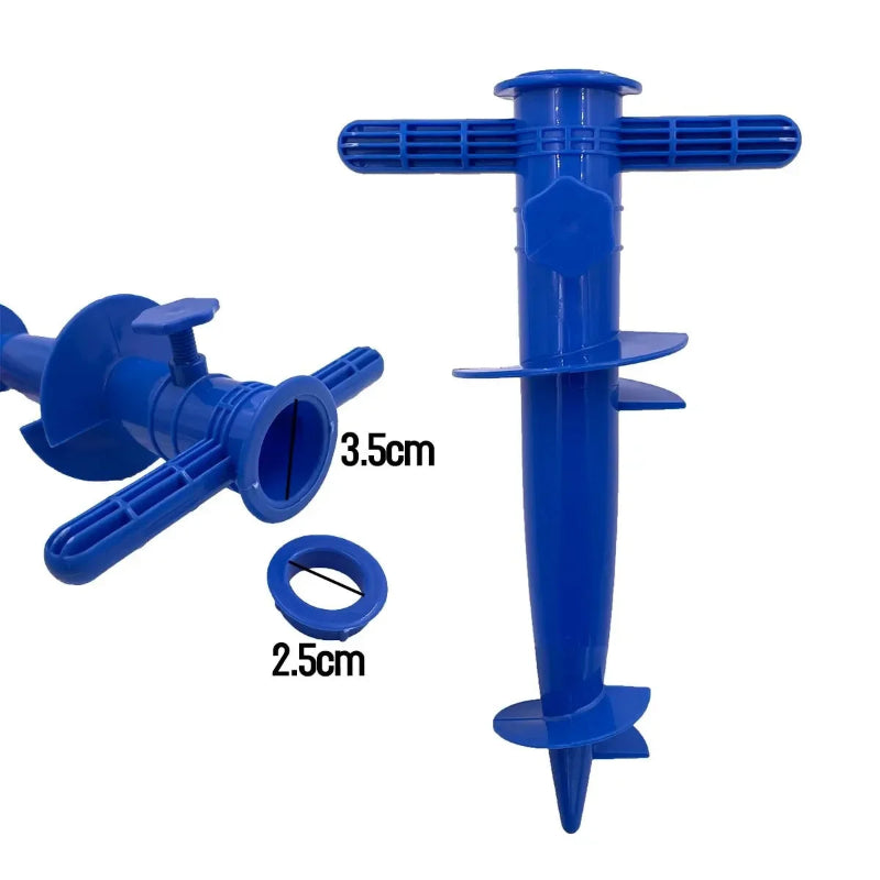 Pied de Parasol à Visser