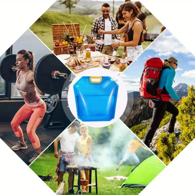 3 Poches à Eau Pliables 5L