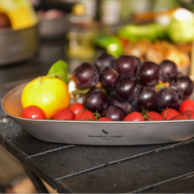 Assiette Creuse en Titane