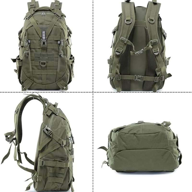 Sac à Dos Tactique vue d'angle