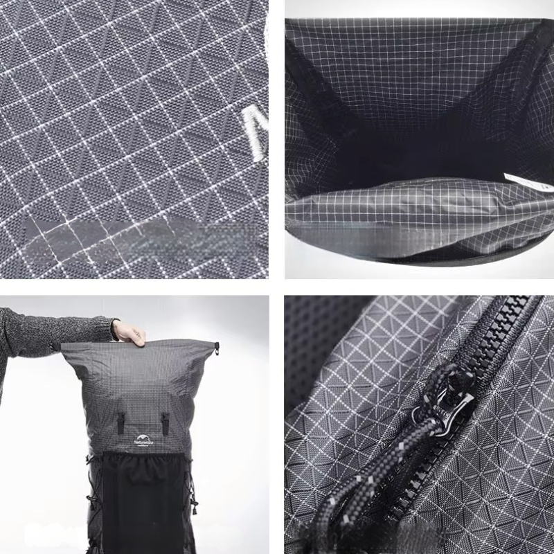 Sac à Dos Trekking 40L intérieur et matériaux