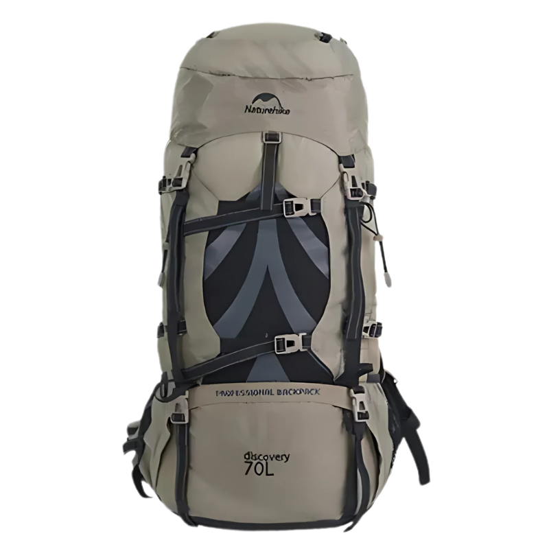 Sac à Dos Trekking 70L marron