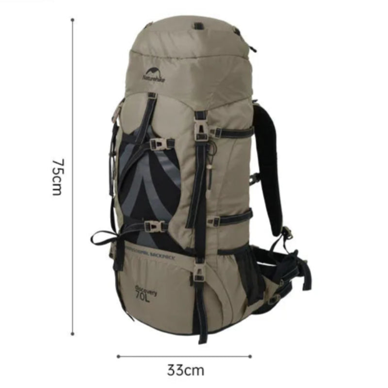 Sac à Dos Trekking 70L taille