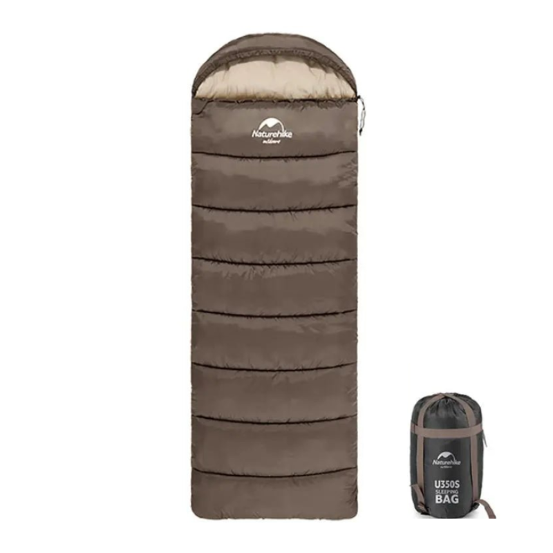 Sac de Couchage Bivouac ( - 3°/ 0°/ 11°) marron