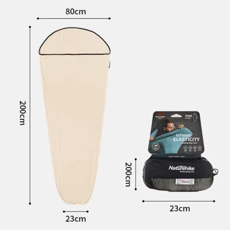 Sac de Couchage Ultraléger Haute Élasticité mesure