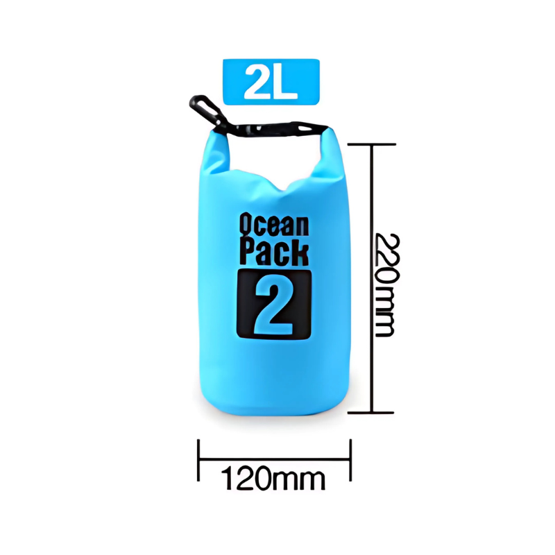 Sac Étanche 2L dimensions