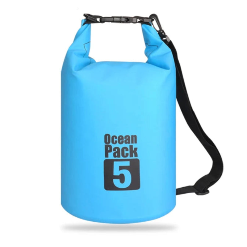Sac Étanche 5L bleu ciel