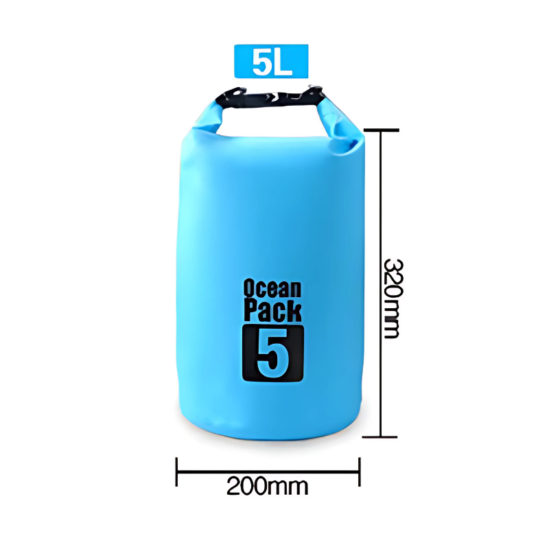 Sac Étanche 5L dimensions